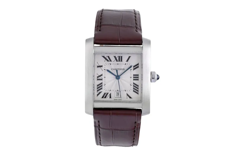Cartier Tank Francaise steel automatic men's watch W5101755 [2600073]