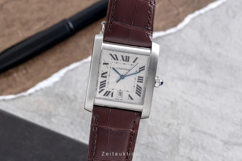 Cartier Tank Francaise steel automatic men's watch W5101755 [2600073]