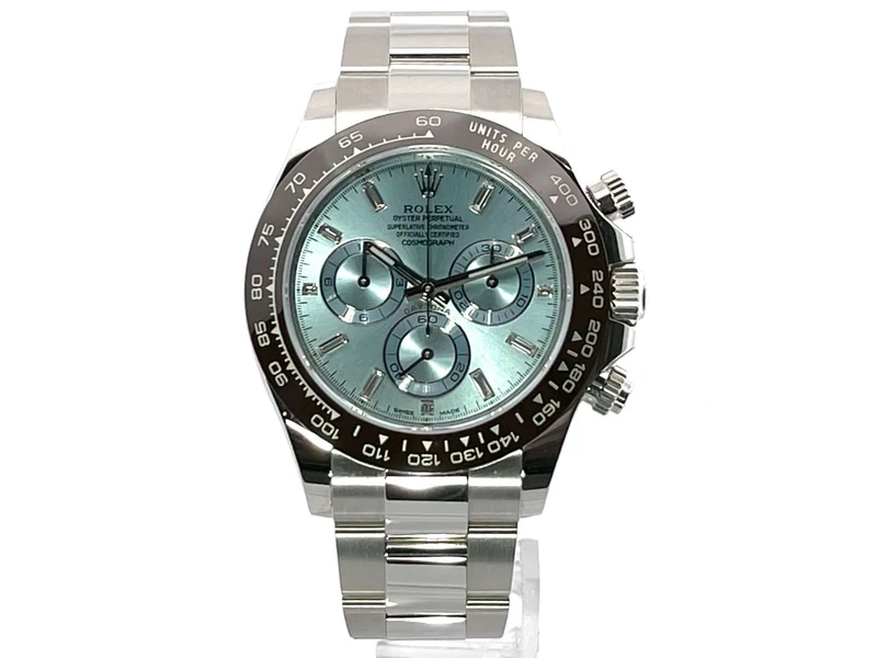 Rolex Daytona Platin 116506 Eisblau Diamant