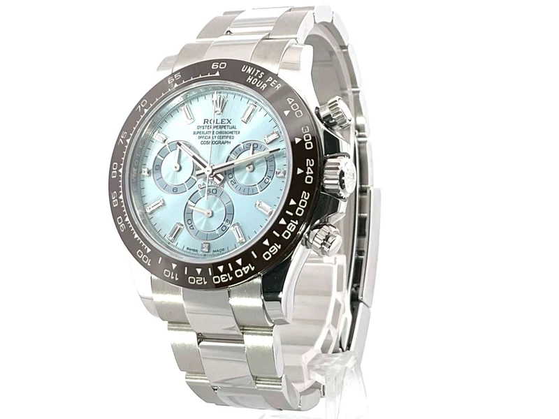 Rolex Daytona Platin 116506 Eisblau Diamant