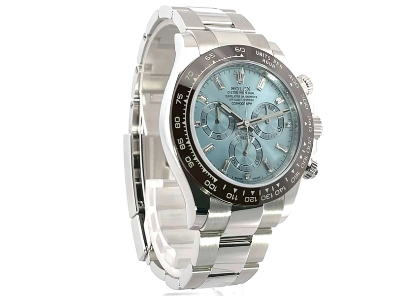 Rolex Daytona Platin 116506 Eisblau Diamant