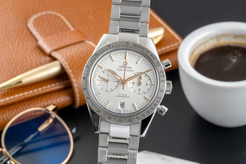Omega Speedmaster chronograph steel automatic men's watch 331.10.42.51.02.002 [2507442]