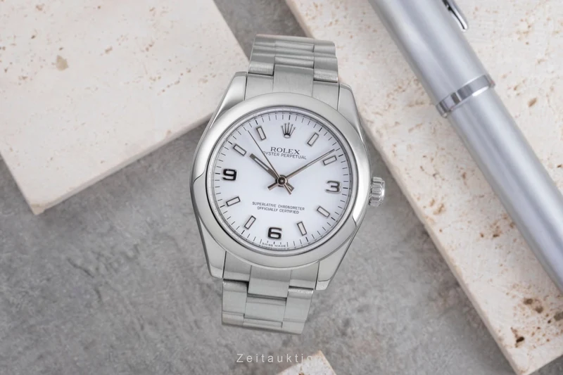 Rolex Oyster Perpetual steel automatic women's watch 177200 [2507438]