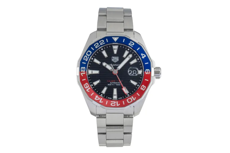 Tag Heuer Aquaracer steel automatic men's watch WAY201F.BA0922 [2507397]