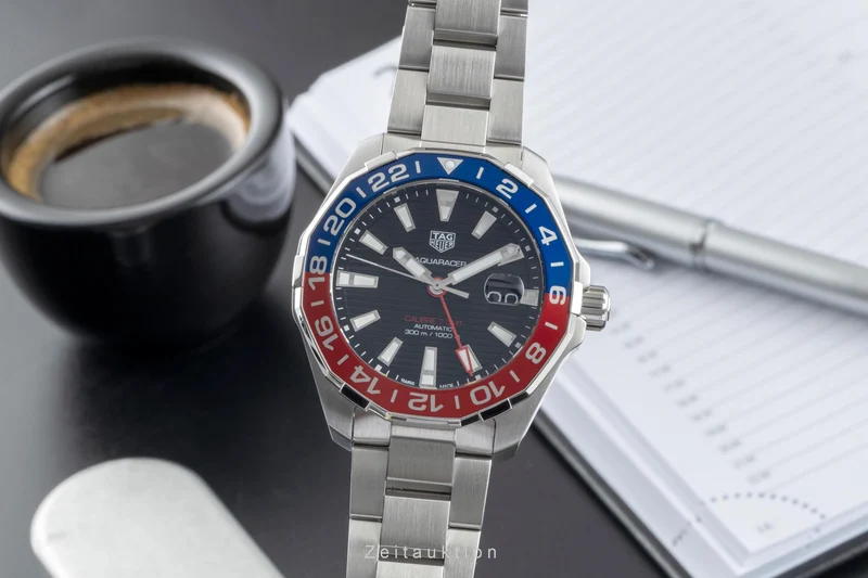 Tag Heuer Aquaracer steel automatic men's watch WAY201F.BA0922 [2507397]