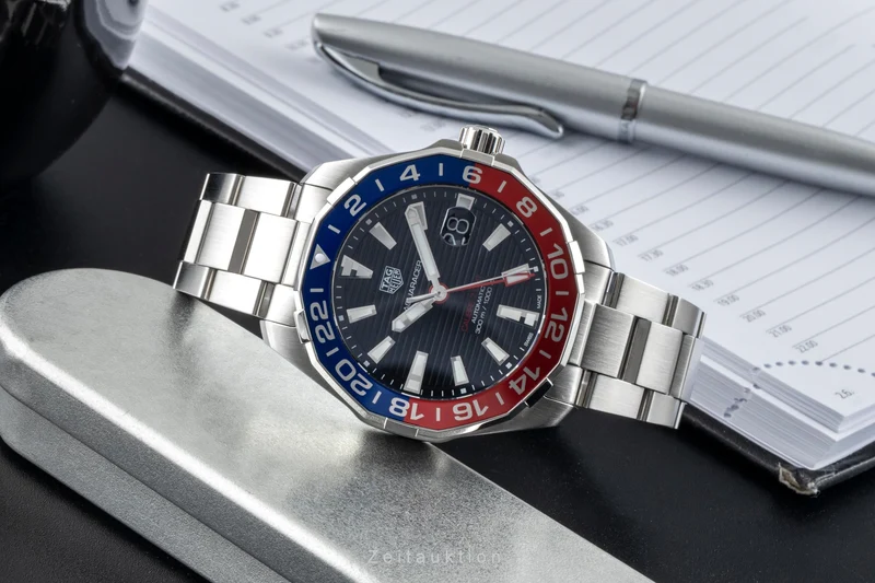Tag Heuer Aquaracer steel automatic men's watch WAY201F.BA0922 [2507397]