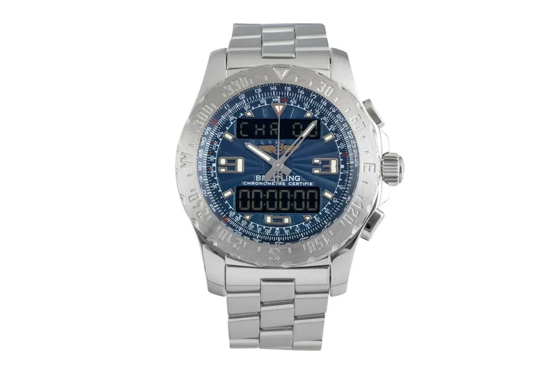 Breitling Airwolf chronograph steel quartz men's watch A78363 [2507319]