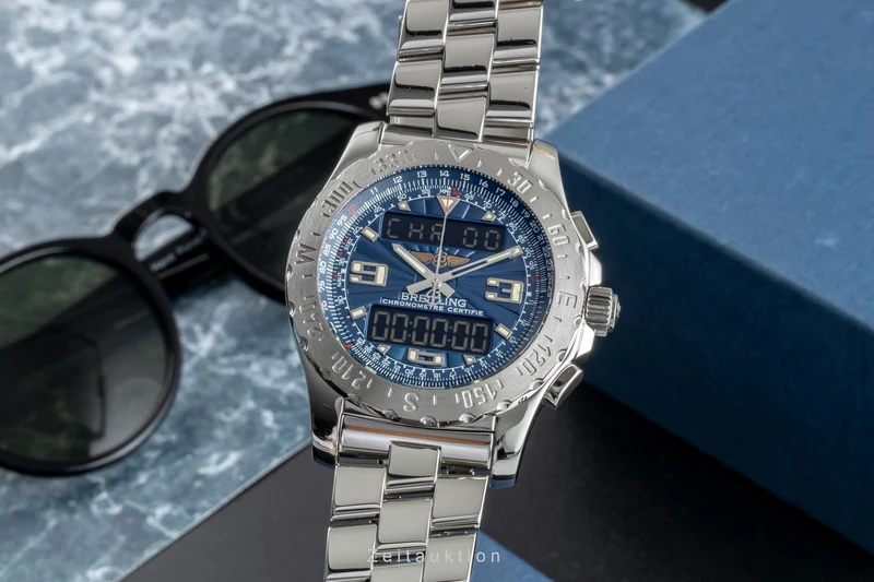 Breitling Airwolf chronograph steel quartz men's watch A78363 [2507319]