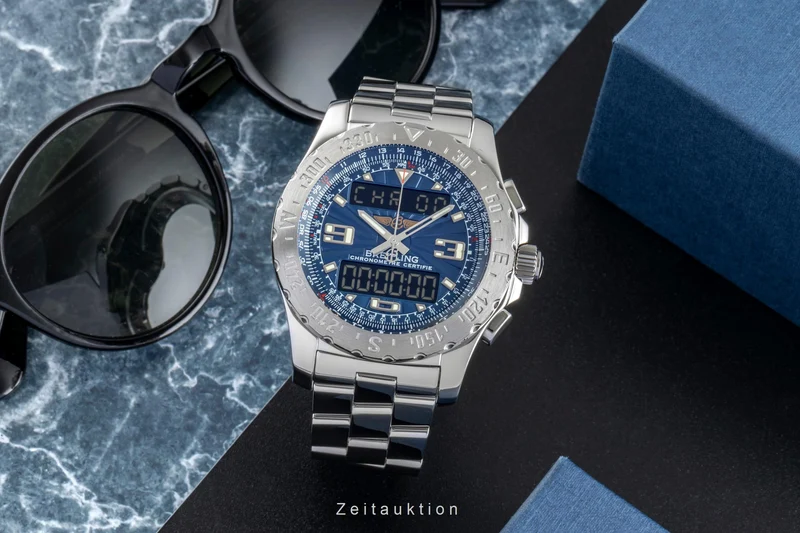 Breitling Airwolf chronograph steel quartz men's watch A78363 [2507319]