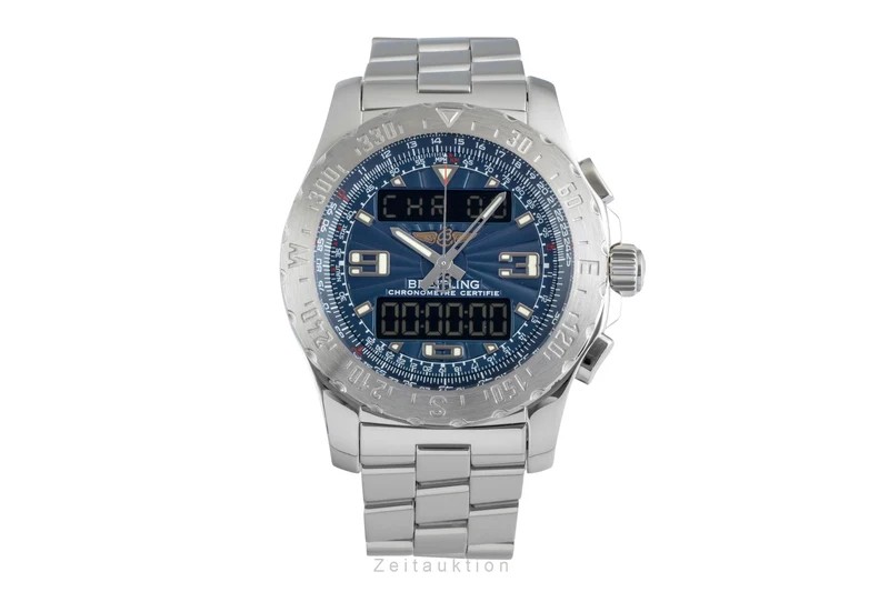 Breitling Airwolf chronograph steel quartz men's watch A78363 [2507319]
