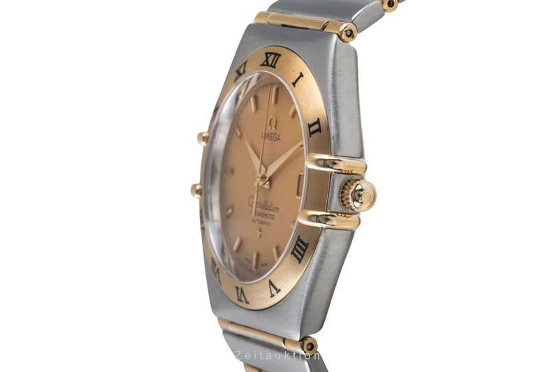 Omega Constellation steel / gold automatic men's watch 1302.10.00 368.1201 [2505239]