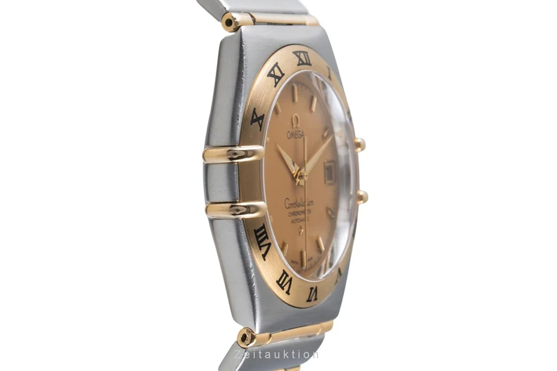 Omega Constellation steel / gold automatic men's watch 1302.10.00 368.1201 [2505239]