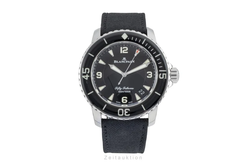 Blancpain Fifty Fathoms steel automatic men's watch 5015-1136-52A [2507127]