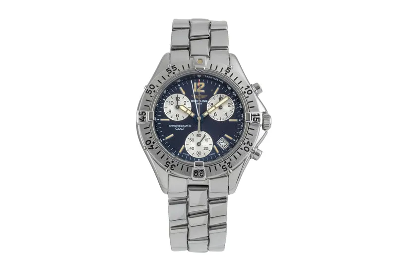 Breitling Colt Chronograph chronograph steel quartz men's watch A53035 [2506323]