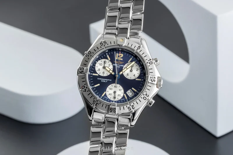 Breitling Colt Chronograph chronograph steel quartz men's watch A53035 [2506323]