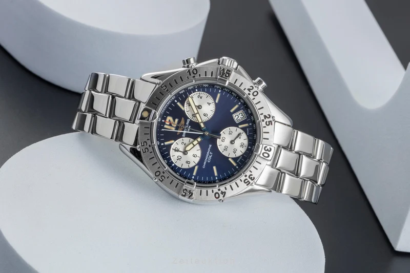 Breitling Colt Chronograph chronograph steel quartz men's watch A53035 [2506323]