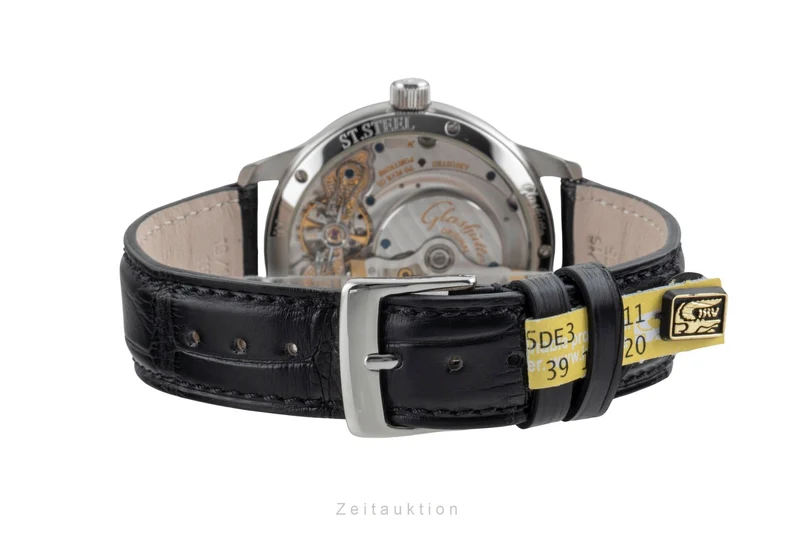 Glashütte PanoMaticDate steel automatic men's watch 90-01-02-02-04 [2507469]