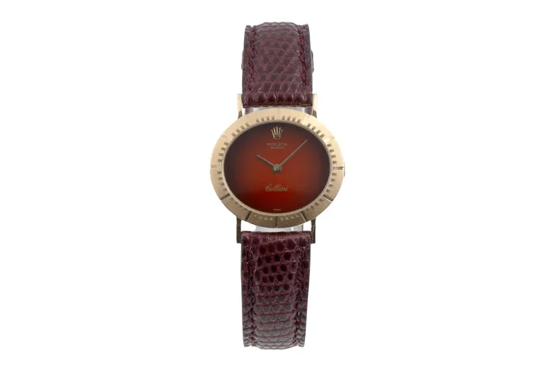 Rolex Cellini 18 ct gold manual winding women's watch 4081 Vintage [2506684]