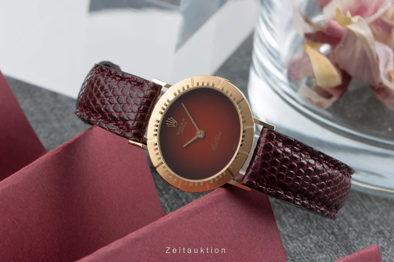 Rolex Cellini 18 ct gold manual winding women's watch 4081 Vintage [2506684]