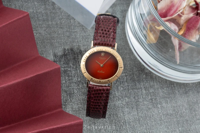 Rolex Cellini 18 ct gold manual winding women's watch 4081 Vintage [2506684]