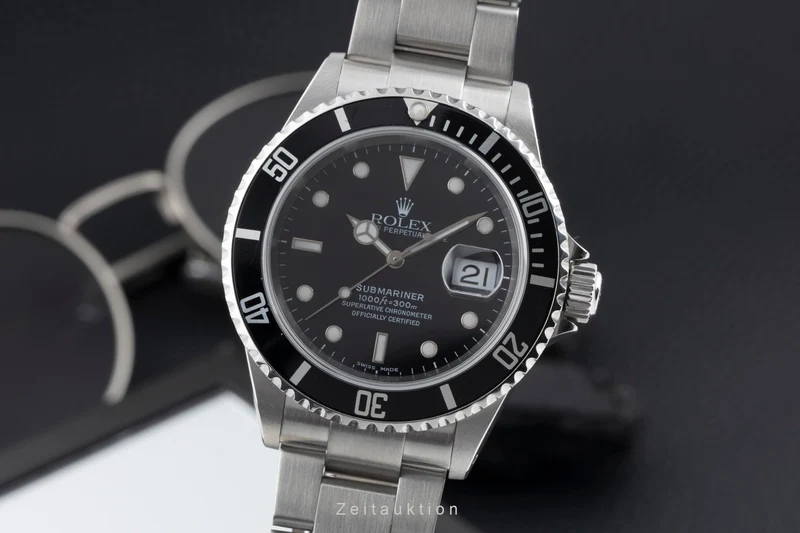 Rolex Submariner steel automatic men's watch 16610 [2506197]