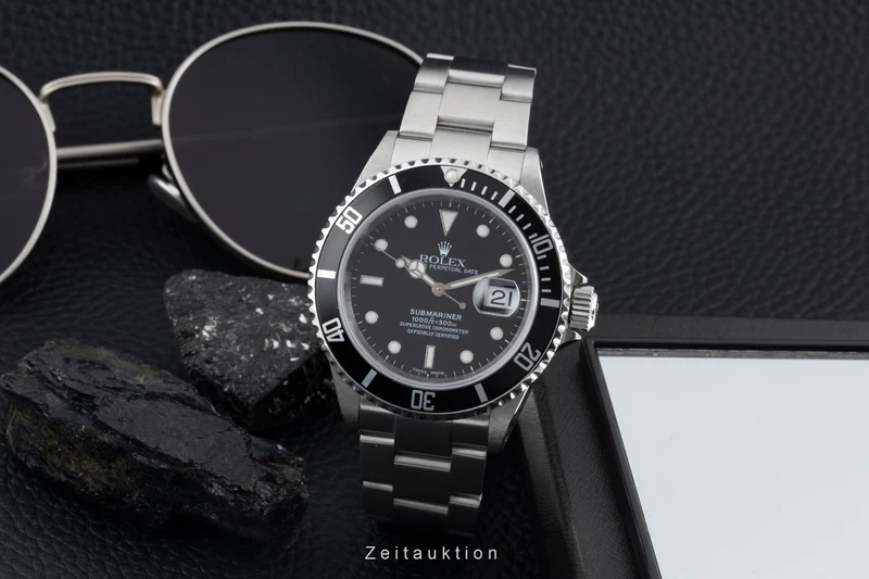 Rolex Submariner steel automatic men's watch 16610 [2506197]
