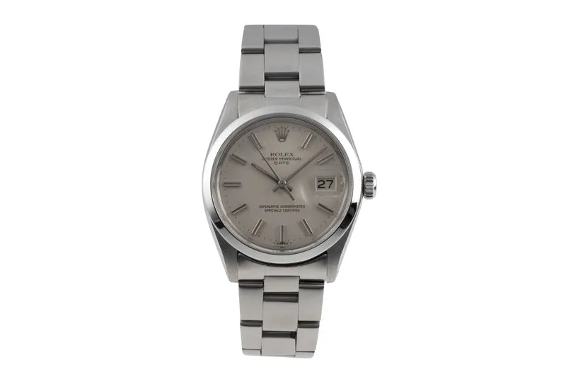 Rolex Date steel automatic men's watch 1500 Vintage [2506765]