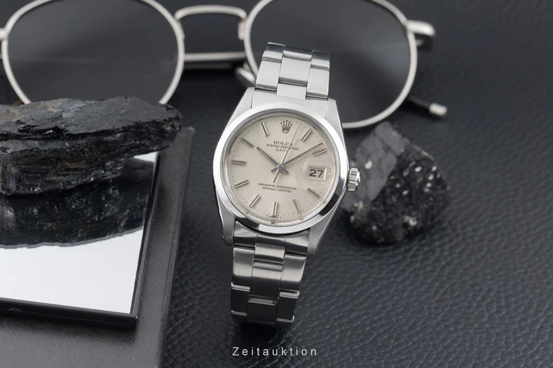 Rolex Date steel automatic men's watch 1500 Vintage [2506765]