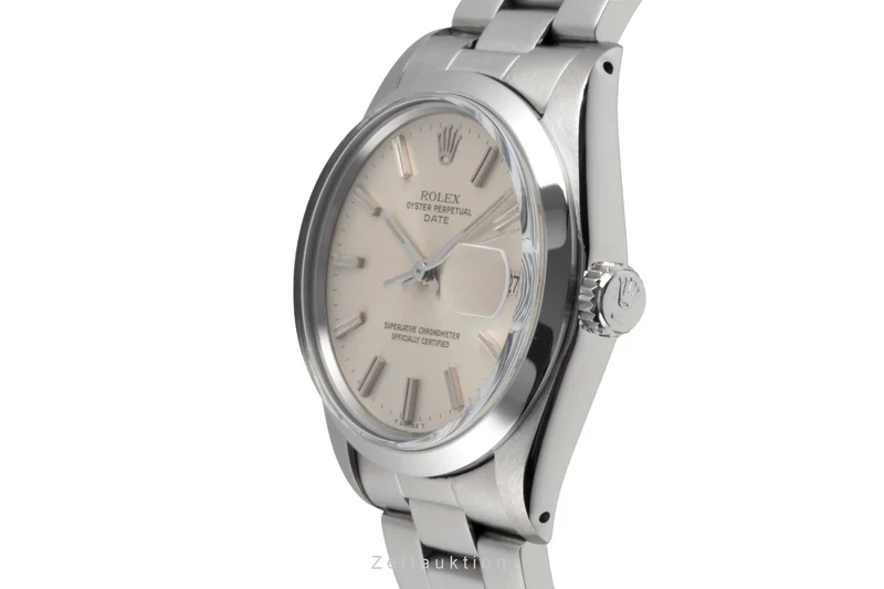 Rolex Date steel automatic men's watch 1500 Vintage [2506765]