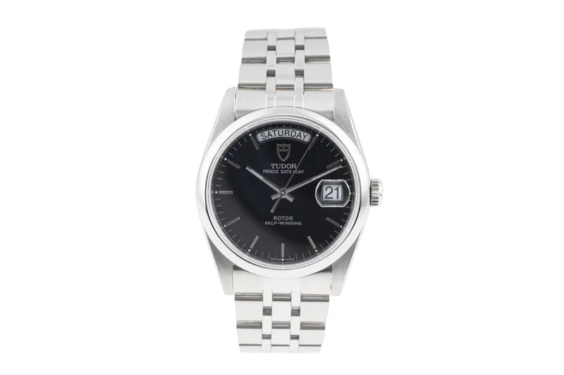 Tudor Date-Day steel automatic men's watch 76200 [2507122]