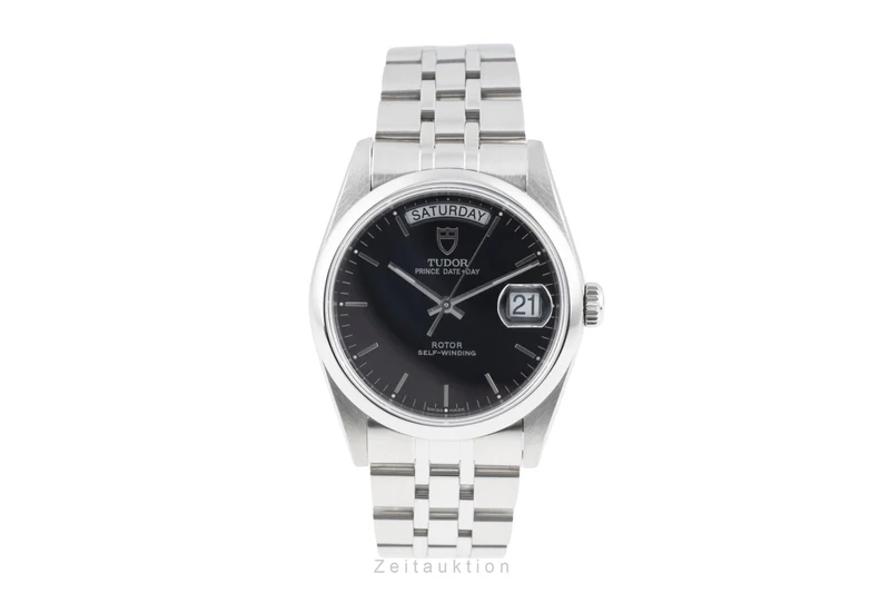Tudor Date-Day steel automatic men's watch 76200 [2507122]
