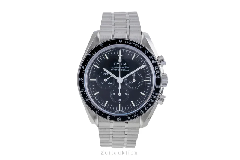 Omega Speedmaster Moonwatch chronograph steel manual winding men's watch 310.30.42.50.01.002 LP: 8700EUR [2600138]