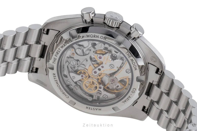 Omega Speedmaster Moonwatch chronograph steel manual winding men's watch 310.30.42.50.01.002 LP: 8700EUR [2600138]