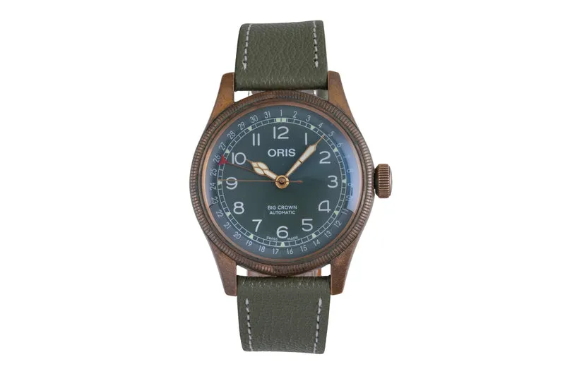 Oris Big Crown bronze automatic men's watch 01 754 7741 3167-07 5 20 58BR [2507473]