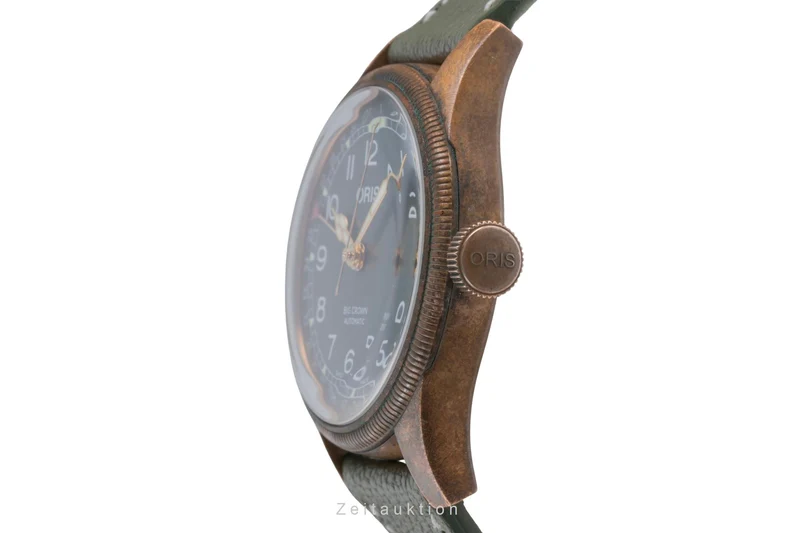 Oris Big Crown bronze automatic men's watch 01 754 7741 3167-07 5 20 58BR [2507473]