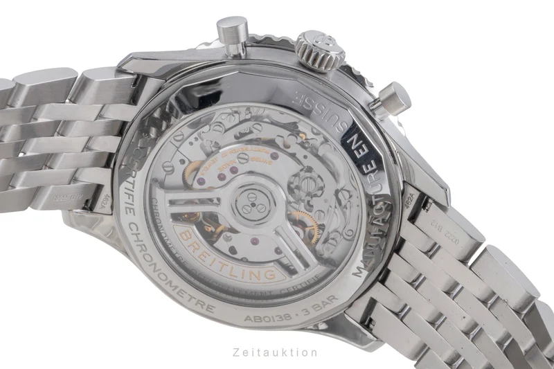 Breitling Navitimer chronograph steel automatic men's watch AB0138 LP: 9650EUR [2506552]