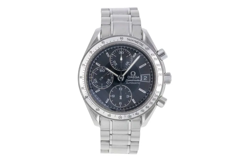 Omega Speedmaster Date chronograph steel automatic men's watch 3513.50.00 LP: 6100EUR [2506954]