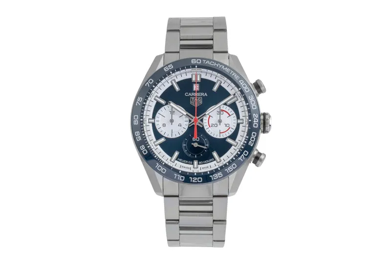 Tag Heuer Carrera chronograph steel automatic men's watch CBN2A1E.BA0643 Limited [2506551]