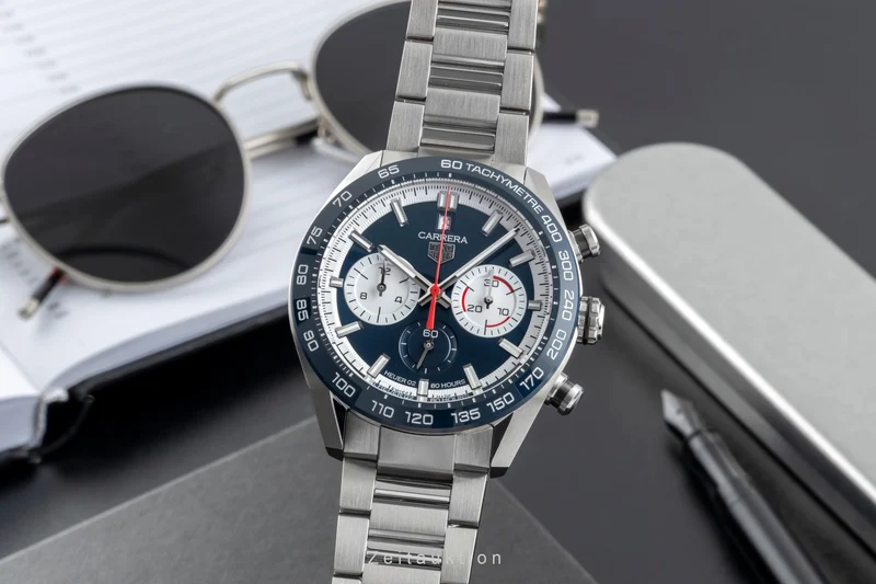 Tag Heuer Carrera chronograph steel automatic men's watch CBN2A1E.BA0643 Limited [2506551]