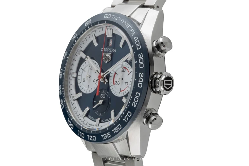 Tag Heuer Carrera chronograph steel automatic men's watch CBN2A1E.BA0643 Limited [2506551]