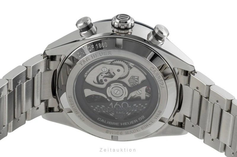 Tag Heuer Carrera chronograph steel automatic men's watch CBN2A1E.BA0643 Limited [2506551]
