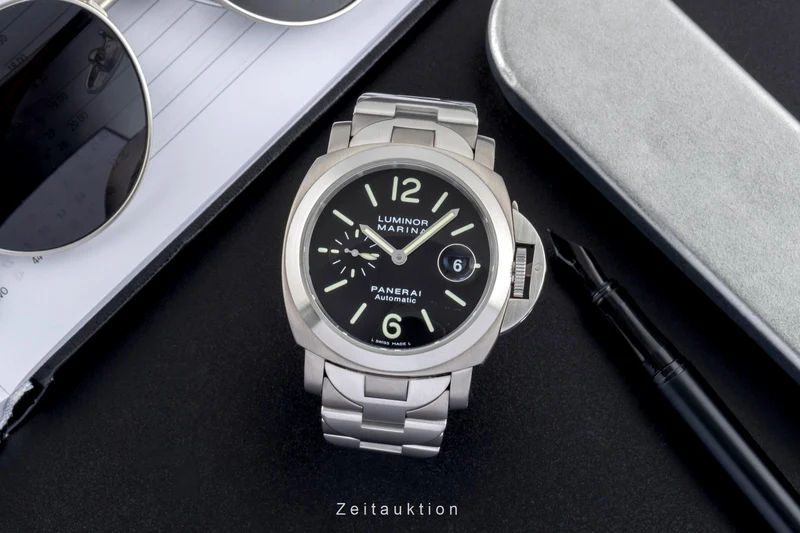 Panerai Luminor Marina steel / titanium automatic men's watch PAM00221 [2506455]
