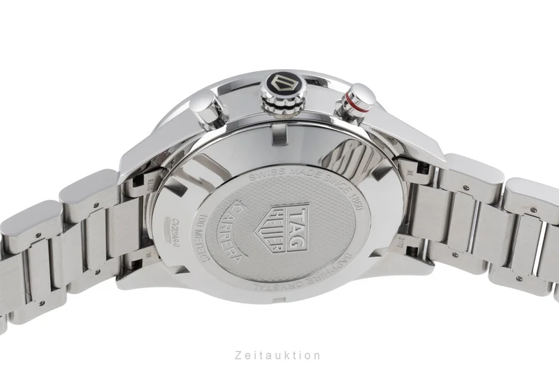 Tag Heuer Carrera chronograph steel automatic men's watch CV201AR.BA0715 LP: 6800EUR [2507370]