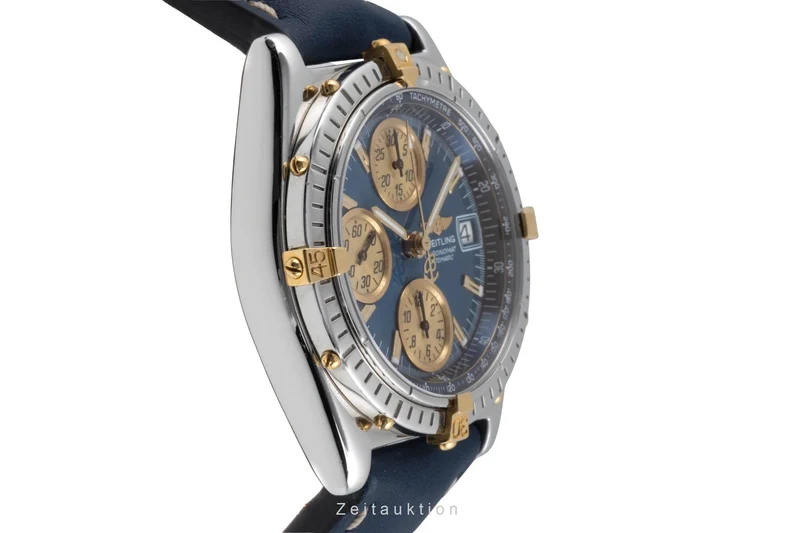 Breitling Chronomat chronograph gilt / steel automatic men's watch B13050.1 [2506189]