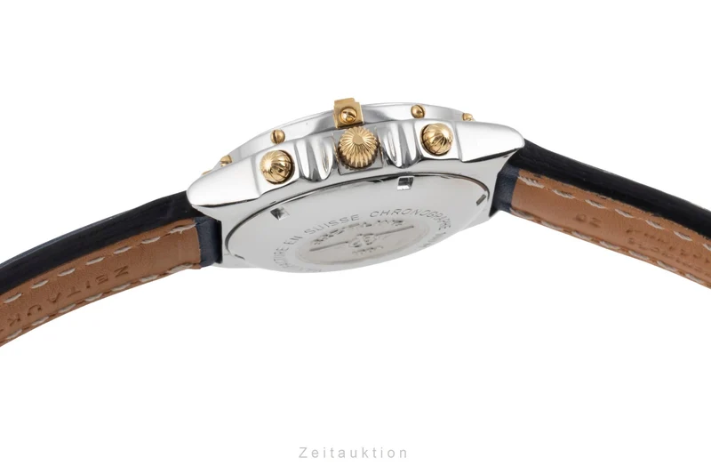Breitling Chronomat chronograph gilt / steel automatic men's watch B13050.1 [2506189]