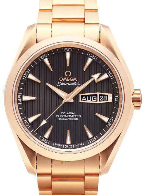 Omega Seamaster Aqua Terra 231.50.43.22.06.003 Annual Calendar Rotgold