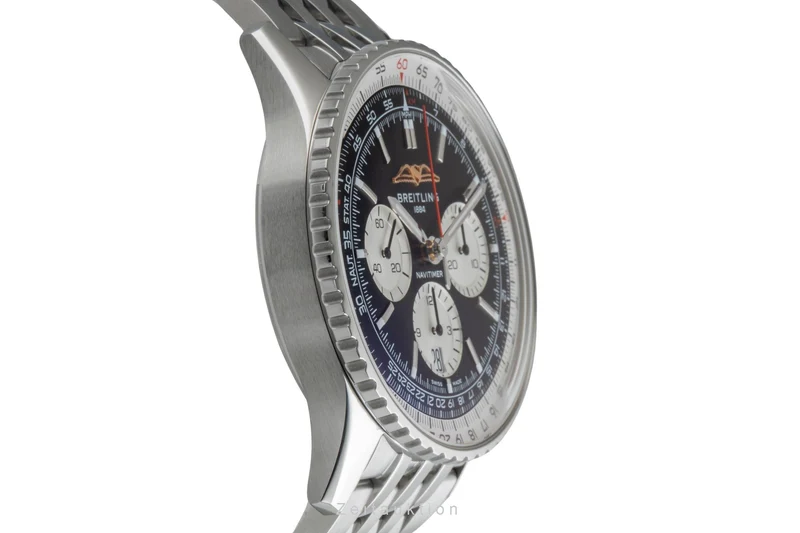 Breitling Navitimer 01 chronograph steel automatic men's watch AB0138 LP: 9650EUR [2506439]