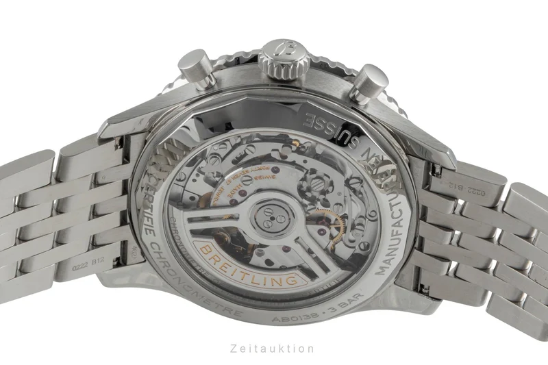 Breitling Navitimer 01 chronograph steel automatic men's watch AB0138 LP: 9650EUR [2506439]