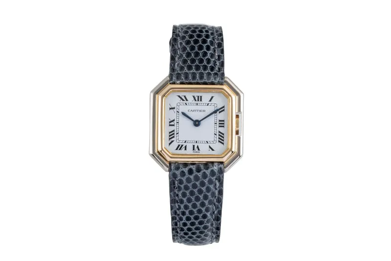 Cartier Ceinture steel / gold manual winding women's watch 7821 [2507211]