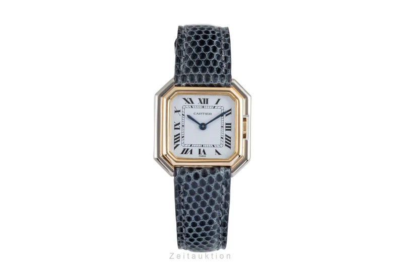 Cartier Ceinture steel / gold manual winding women's watch 7821 [2507211]